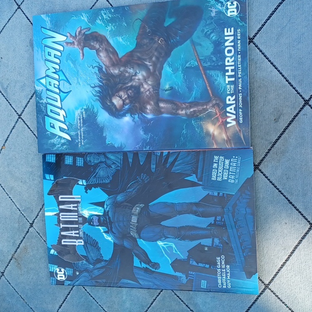 Batman and Aquaman Comics